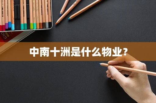 中南十洲是什么物业？