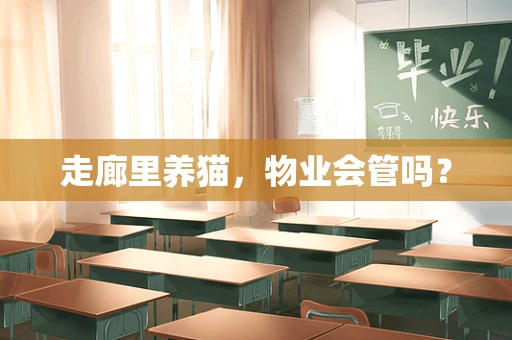 走廊里养猫，物业会管吗？