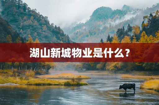 湖山新城物业是什么？