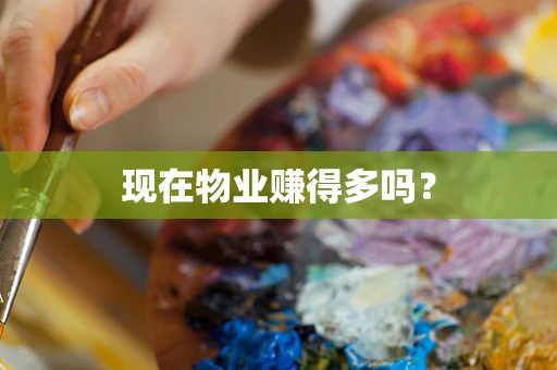 现在物业赚得多吗？