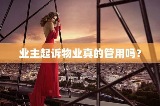 业主起诉物业真的管用吗？