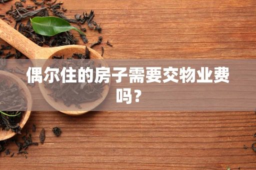 偶尔住的房子需要交物业费吗？