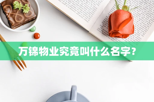 万锦物业究竟叫什么名字？