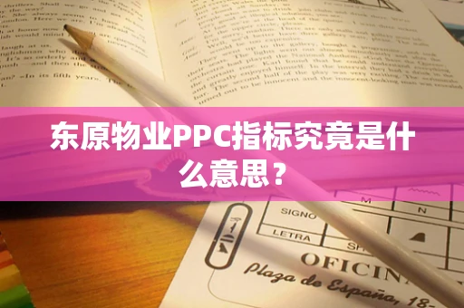 东原物业PPC指标究竟是什么意思？