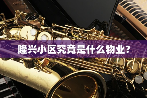隆兴小区究竟是什么物业？