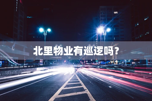 北里物业有巡逻吗？