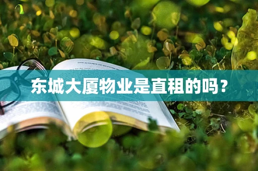 东城大厦物业是直租的吗？