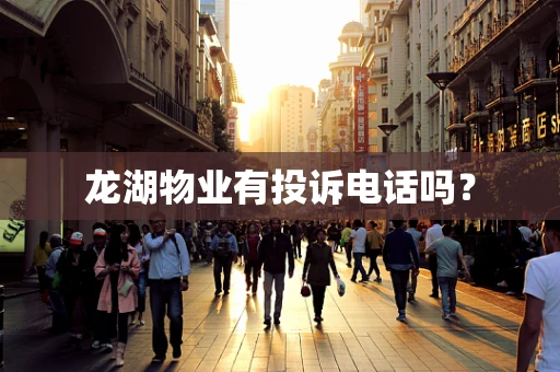 龙湖物业有投诉电话吗？