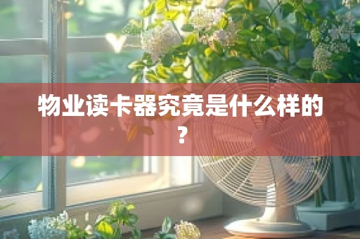 物业读卡器究竟是什么样的？