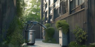 物业会上楼取垃圾吗？