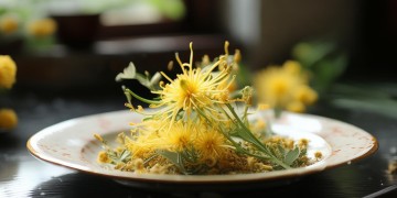 物业送来的菊花茶是什么？