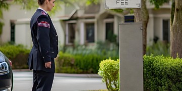 小区物业拦车收费合法吗？