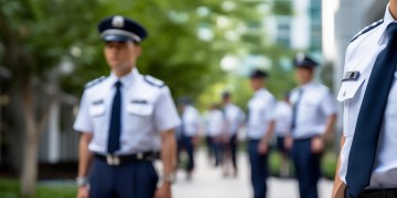 现在物业保安都有制服吗？
